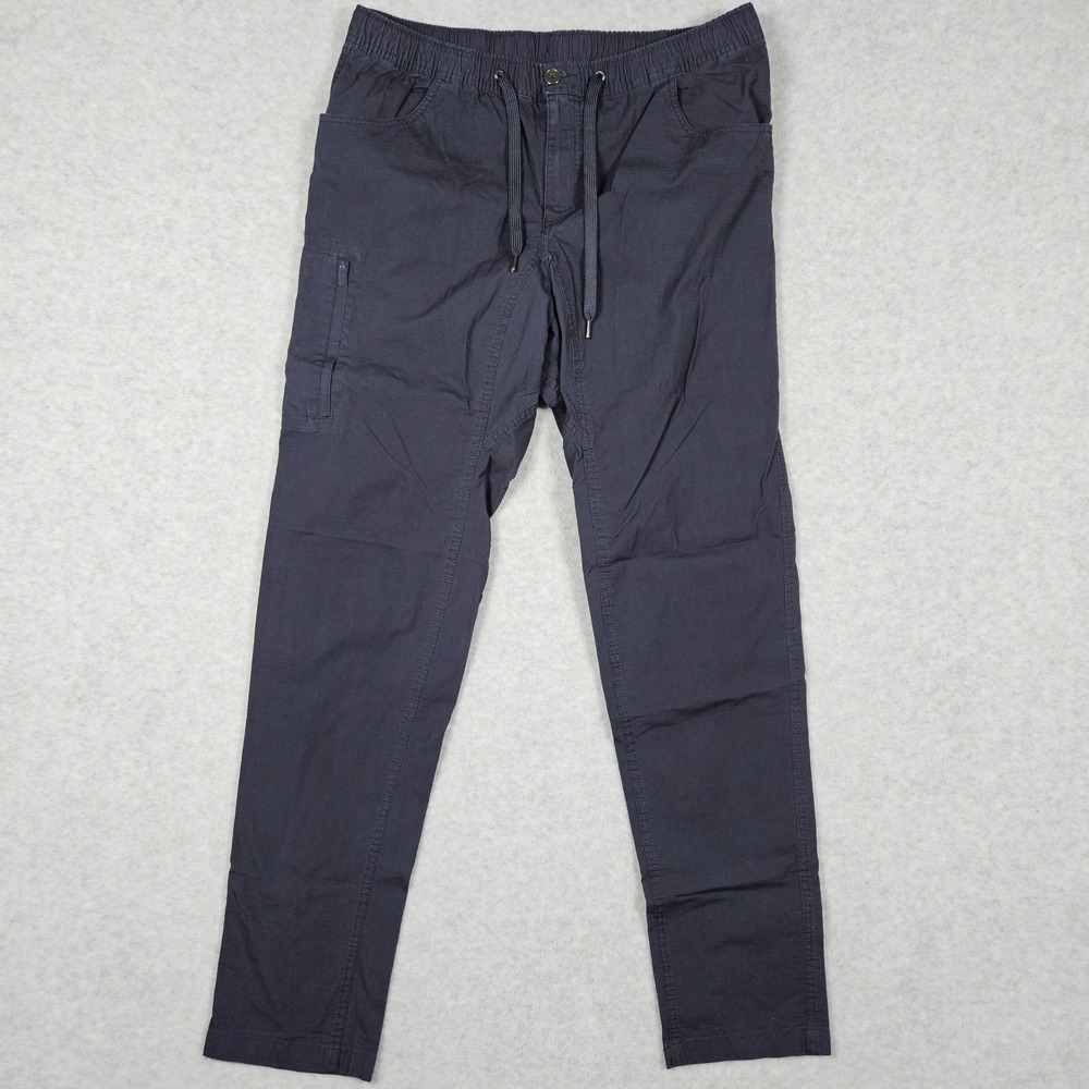 BYLT (Men's XL) Navy Blue Ripstop Pant Jogger Everyday Stretch Premium Basics